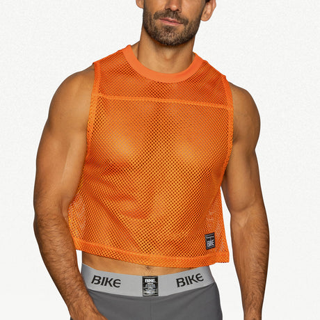 BIKE Sleeveless Practice Jersey Orange