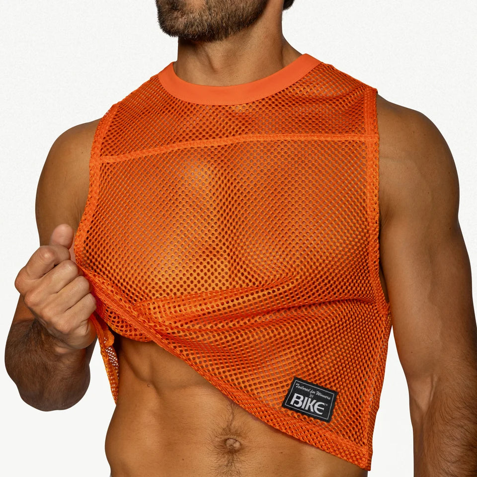BIKE Sleeveless Practice Jersey Orange