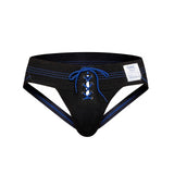 BIKE Vintage Lace-Up Jockstrap Black