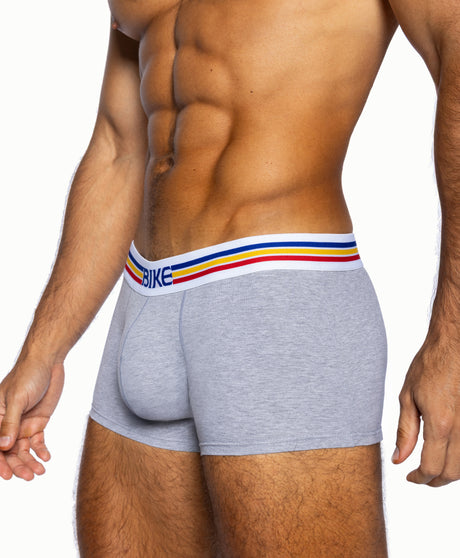 BIKE Stretch Cotton Boxer Grey