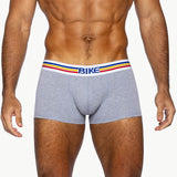 BIKE Stretch Cotton Boxer Grey