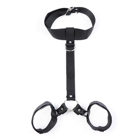 BASIXXX Bound Nylon Neck to Wrist Restraints