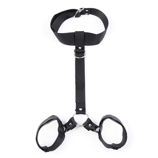 BASIXXX Bound Nylon Neck to Wrist Restraints