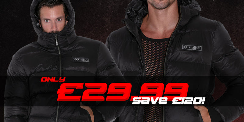 CODE 22 PUFFER JACKET ONLY £29.99