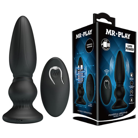 Mr Play Wireless Vibrating Anal Plug