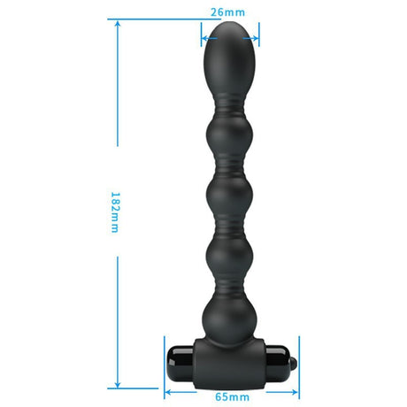 Mr Play Vibrating Anal Beads