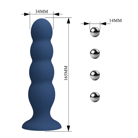 Mr Play Four Metal Balls Butt Plug