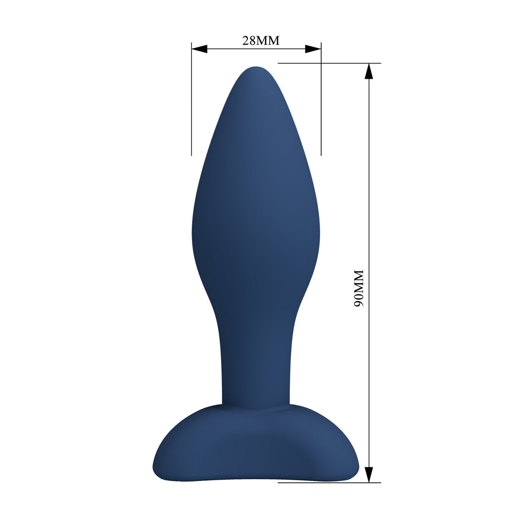 Mr Play Soft Silicone Butt Plug Small