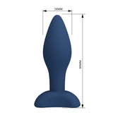 Mr Play Soft Silicone Butt Plug Small