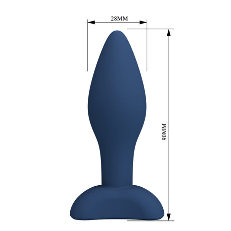 Mr Play Soft Silicone Butt Plug Small