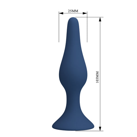 Mr Play Suction Base Slim Butt Plug Small