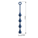Mr Play Silicone Waterdrop Anal Beads 13.2 Inch