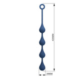 Mr Play Silicone Waterdrop Anal Beads 16.8 Inch