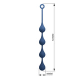Mr Play Silicone Waterdrop Anal Beads 20.6 Inch