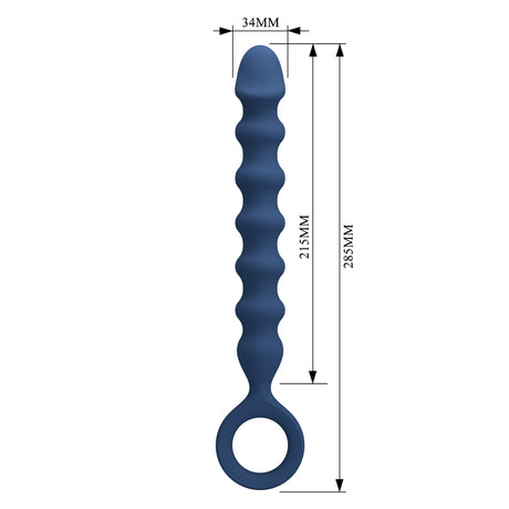 Mr Play Silicone Anal Beads 11.2 Inch