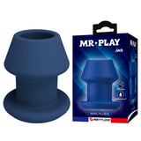 Mr Play Silicone Hollow Anal Plug Small