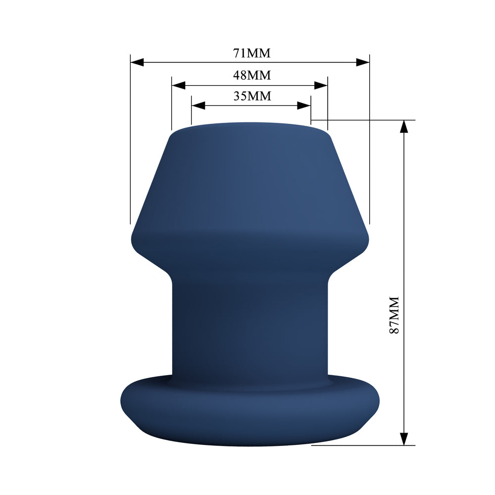 Mr Play Silicone Hollow Anal Plug Medium