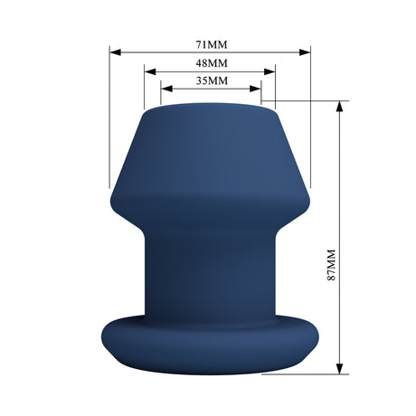 Mr Play Silicone Hollow Anal Plug Medium