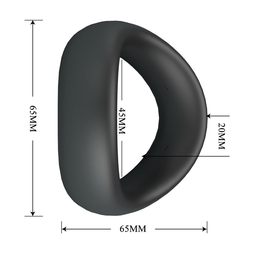 ruff GEAR Silicone Curve Cock Ring
