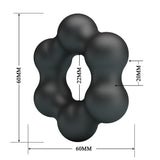 Crazy Bull Balls Silicone Cock Ring