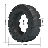 Crazy Bull Ultra-Soft Truckt Silicone Cock Ring