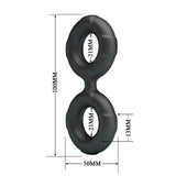 Crazy Bull Ultra-Soft 2in1 Silicone Cock & Ball Ring