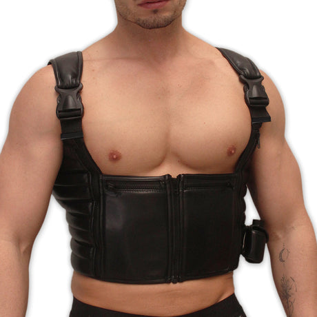 ROK Biker SWAT Vest Harness Black