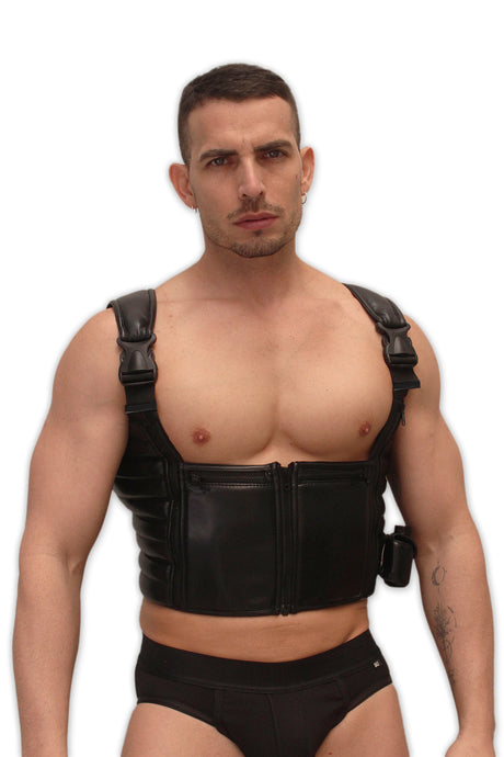 ROK Biker SWAT Vest Harness Black