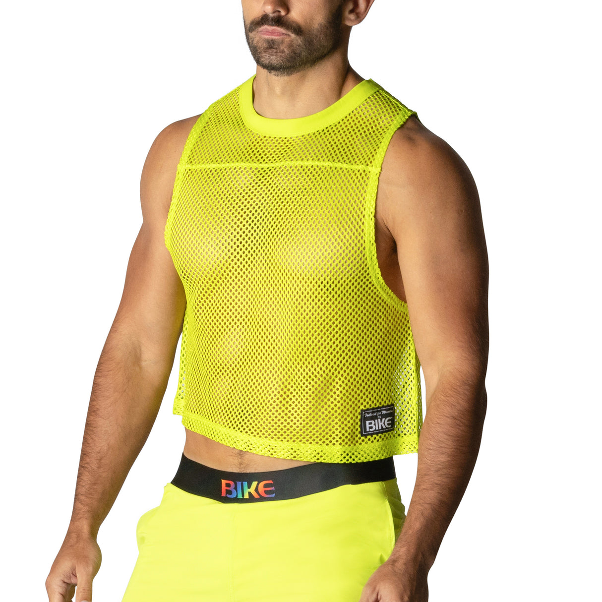 BIKE Sleeveless Practice Jersey Acid Lime