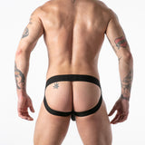Locker Gear Full Access Military Jockstrap Black