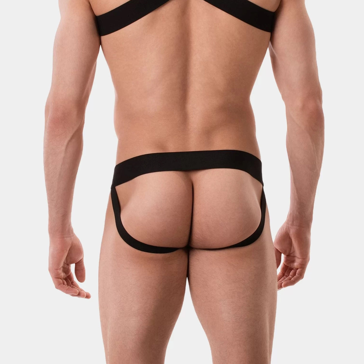 Barcode Berlin Mesh Jockstrap Tel Black