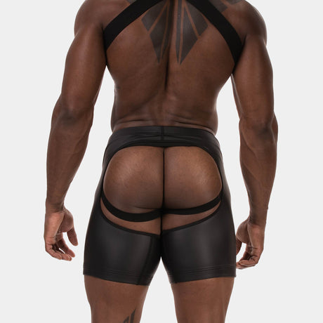 Barcode Berlin Chaps Short Jiho Black