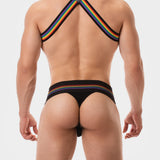 Barcode Berlin Thong Proud Boy Black