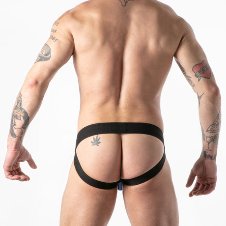 Locker Gear Full Access Military Jockstrap Blue