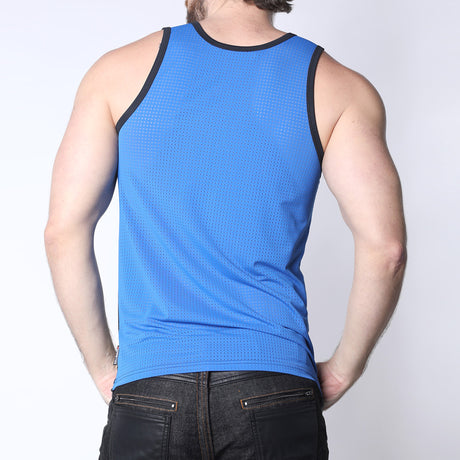 Cellblock 13 Kennel Club Dark Pup Tank Top Blue