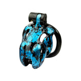 LOCK4D Creature Series Chastity Cage Blue Small