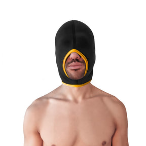 BRUTUS Blind Neoprene Face Fucker Hood Black Yellow