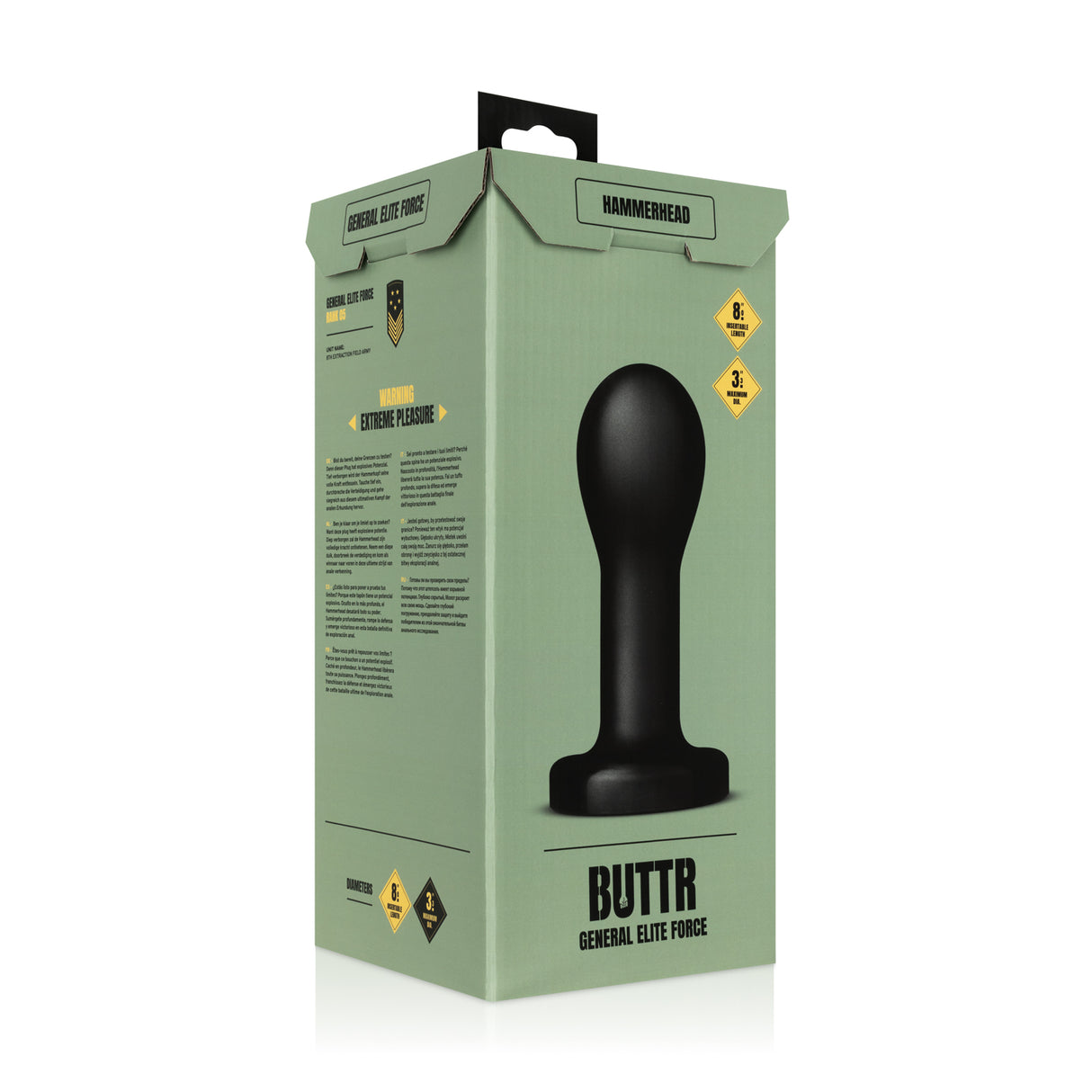 BUTTR Hammerhead Butt Plug