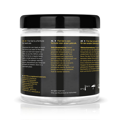 BUTTR Fisting Gel Non-Sticky 500ml