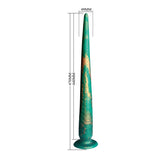 Creature Cocks Verdant Titan Snake Tail Anal Plug 18.5 Inch