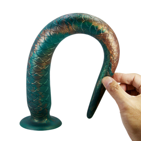 Creature Cocks Verdant Titan Snake Tail Anal Plug 18.5 Inch