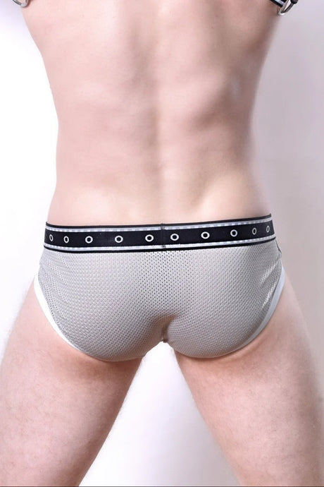 Asstricks Comicaze Brief Black Grey