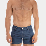 Barcode Berlin 5 Pocket Denim Short Jack Light Blue