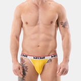 Barcode Berlin Backless Brief Maxime Yellow White