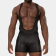 Barcode Berlin Backless Singlet Versos Black
