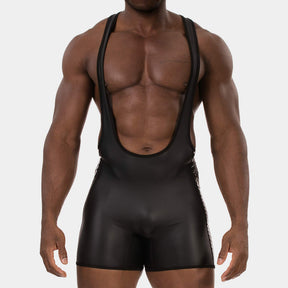 Barcode Berlin Backless Singlet Versos Black