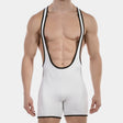 Barcode Berlin Backless Singlet Versos White Black