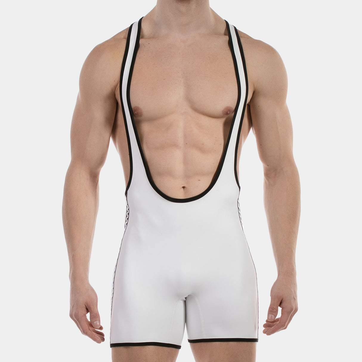 Barcode Berlin Backless Singlet Versos White Black