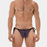 Barcode Berlin Brief Roso Purple Black