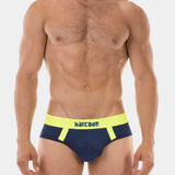 Barcode Berlin Brief Sonny Navy Neon Green